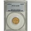 Image 1 : 1878-S $2 1/2 AU55 PCGS