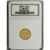 Image 1 : 1907 $2 1/2 MS62 NGC
