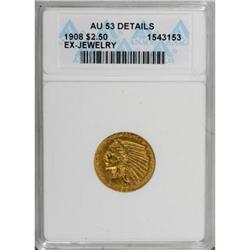 1908 $2 1/2 AU53 ANACS