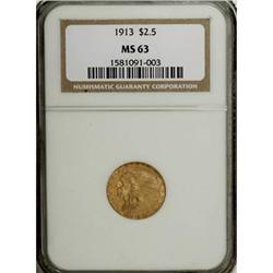 1913 $2 1/2 MS63 NGC