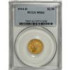 Image 1 : 1914-D $2 1/2 MS61 PCGS