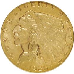 1925-D $2 1/2 MS62 NGC