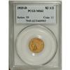 Image 1 : 1925-D $2 1/2 MS62 PCGS