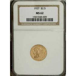 1927 $2 1/2 MS62 NGC