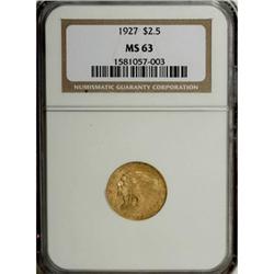 1927 $2 1/2 MS63 NGC