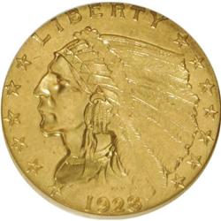 1928 $2 1/2 MS63 NGC