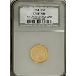1854-O $3 XF40 CSN