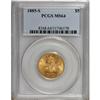 Image 1 : 1885-S $5 MS64 PCGS