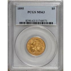 1895 $5 MS63 PCGS