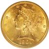Image 1 : 1901 $5 MS63 NGC