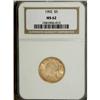 Image 1 : 1902 $5 MS62 NGC