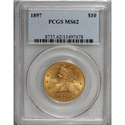 1897 $10 MS62 PCGS