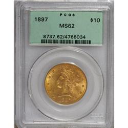 1897 $10 MS62 PCGS