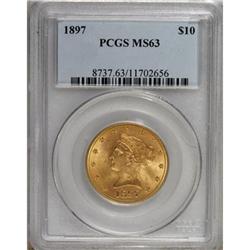 1897 $10 MS63 PCGS
