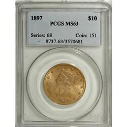 1897 $10 MS63 PCGS