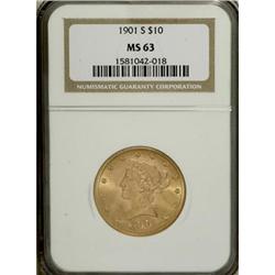 1901-S $10 MS63 NGC