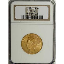1926 $10 MS62 NGC