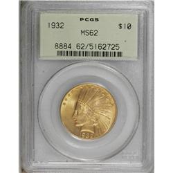 1932 $10 MS62 PCGS