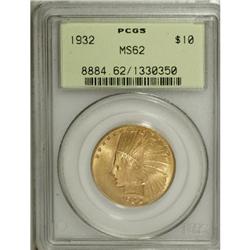 1932 $10 MS62 PCGS