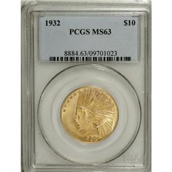 1932 $10 MS63 PCGS