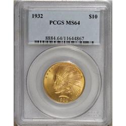 1932 $10 MS64 PCGS