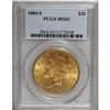Image 1 : 1884-S $20 MS62 PCGS