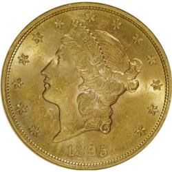 1895 $20 MS61 ANACS
