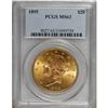 Image 1 : 1895 $20 MS63 PCGS