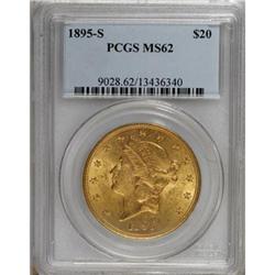 1895-S $20 MS62 PCGS