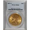 Image 1 : 1897-S $20 MS62 PCGS