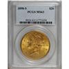 Image 1 : 1898-S $20 MS63 PCGS