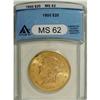 Image 1 : 1900 $20 MS62 ANACS
