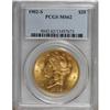 Image 1 : 1902-S $20 MS62 PCGS