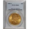 Image 1 : 1902-S $20 MS62 PCGS