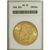 Image 1 : 1904 $20 MS62 ANACS