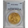 Image 1 : 1904 $20 MS64 PCGS