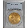 Image 1 : 1904 $20 MS64 PCGS