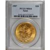 Image 1 : 1907 $20 Arabic Numerals MS64 PCGS