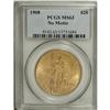 Image 1 : 1908 $20 No Motto MS63 PCGS