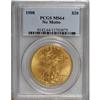 Image 1 : 1908 $20 No Motto MS64 PCGS