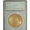 Image 1 : 1908 $20 No Motto MS64 PCGS