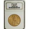 Image 1 : 1910-D $20 MS63 NGC