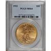 Image 1 : 1922 $20 MS64 PCGS