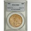 Image 1 : 1923 $20 MS63 PCGS