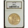 Image 1 : 1924 $20 MS63 NGC