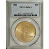 Image 1 : 1924 $20 MS63 PCGS