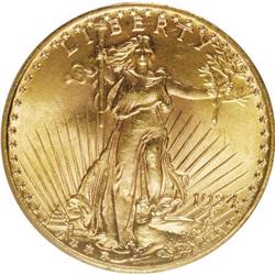 1924 $20 MS64 PCGS