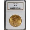 Image 1 : 1924 $20 MS65 NGC