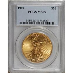 1927 $20 MS65 PCGS