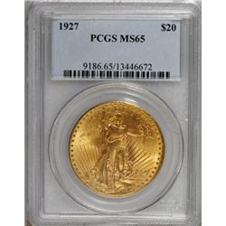 1927 $20 MS65 PCGS